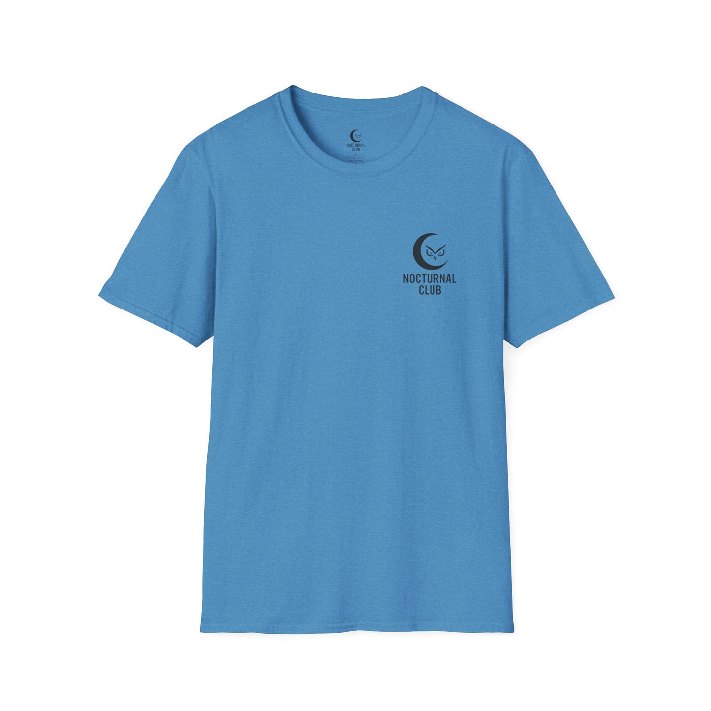 Nocturnal Club Unisex Softstyle T-Shirt - Sad Coffee Man