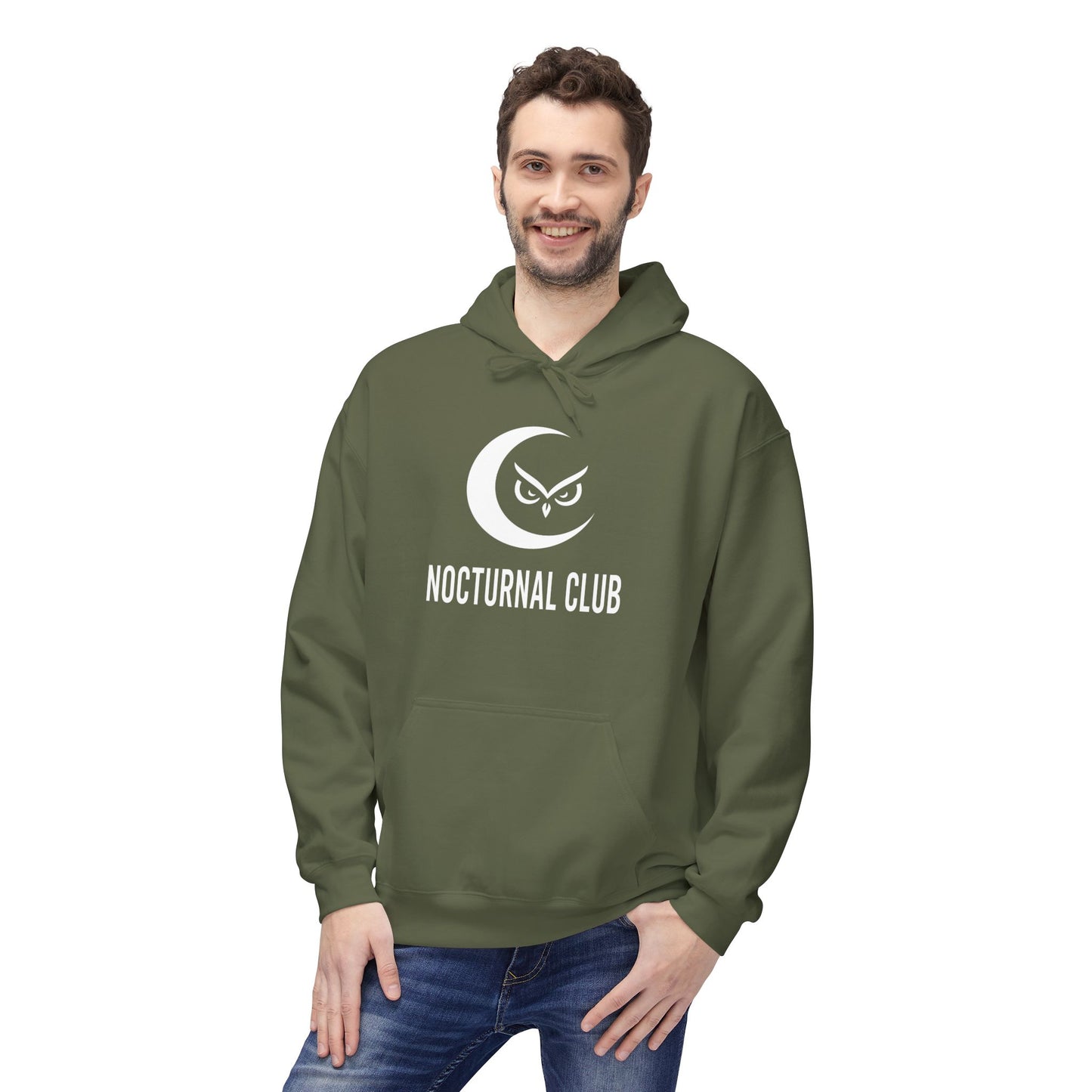 Nocturnal Club Unisex Hoodie - Midnight Koi