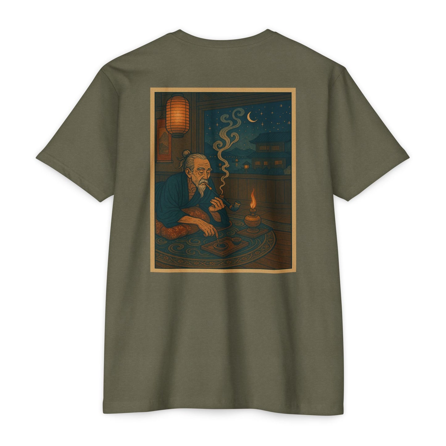 Nocturnal Club Unisex CVC Jersey T-Shirt - Smoke Until Dusk