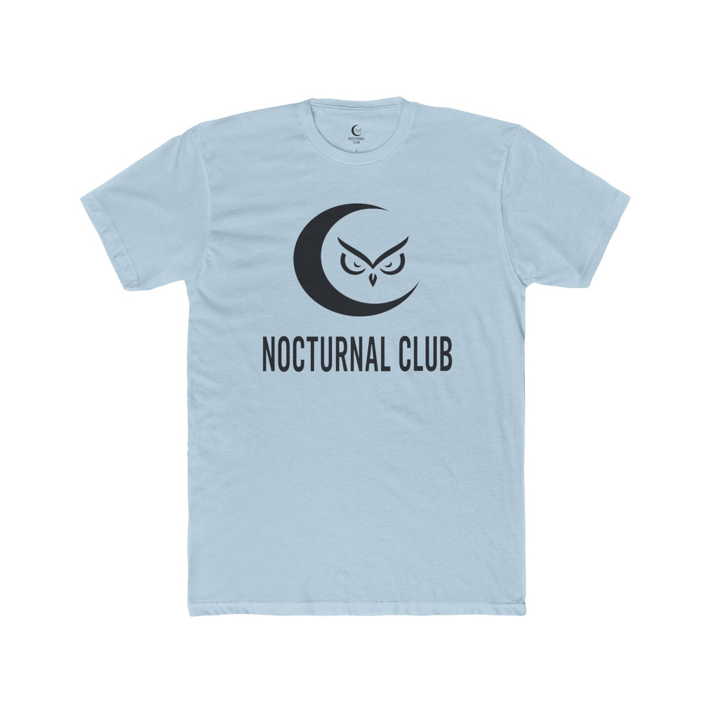 Nocturnal Club Unisex Cotton Crew Tee - Whale Fishing