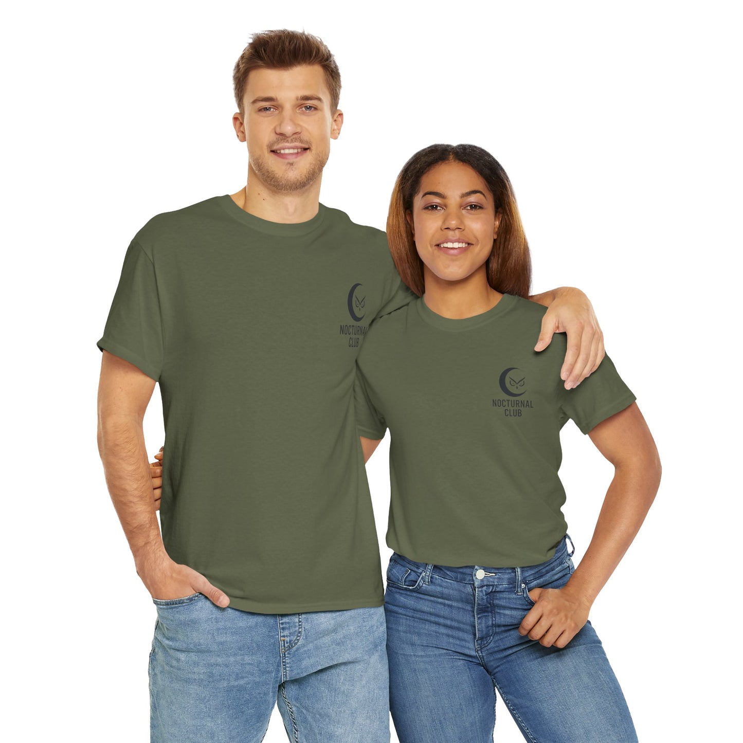 Nocturnal Club Unisex Heavy Cotton T-Shirt - Basketball in Japan