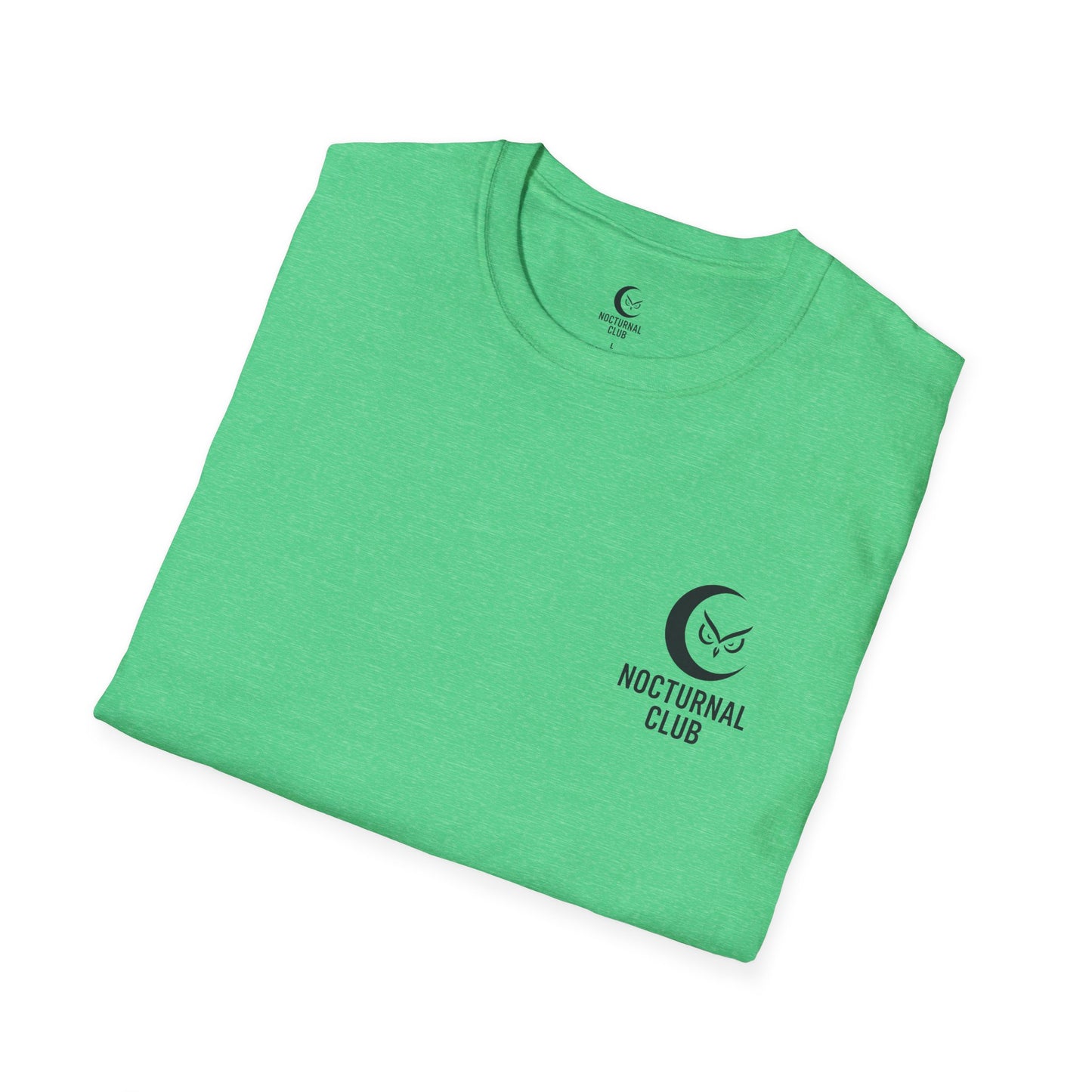 Nocturnal Club Unisex Softstyle T-Shirt - Sad Coffee Man