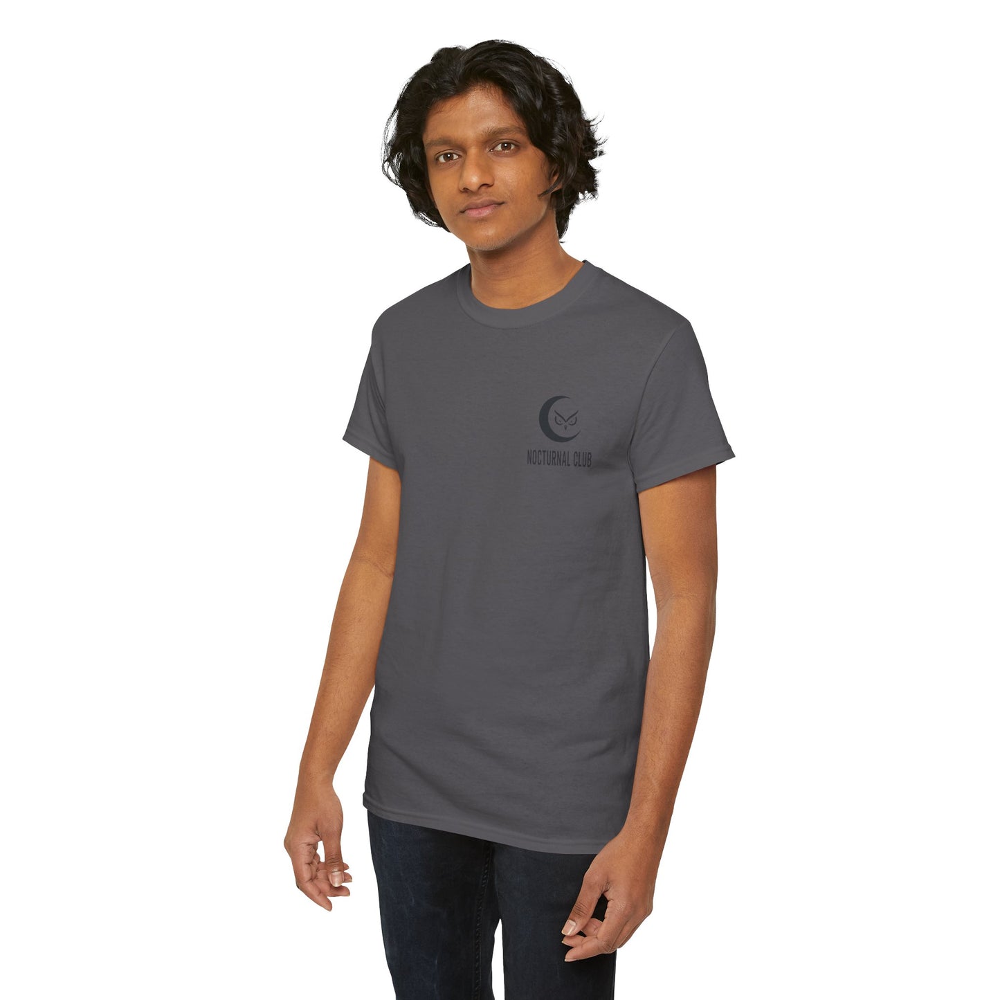 Nocturnal Club Unisex Heavy Cotton Tee - Midnight Soccer