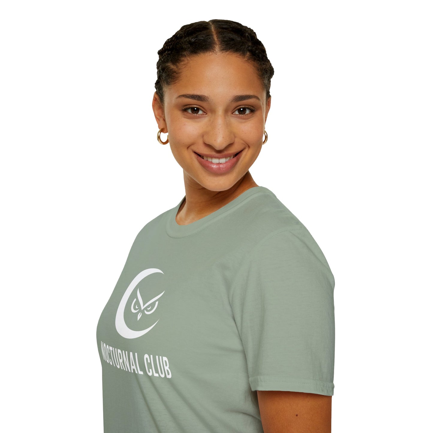 Nocturnal Club Unisex Softstyle T-Shirt - Midnight Skate Sesh
