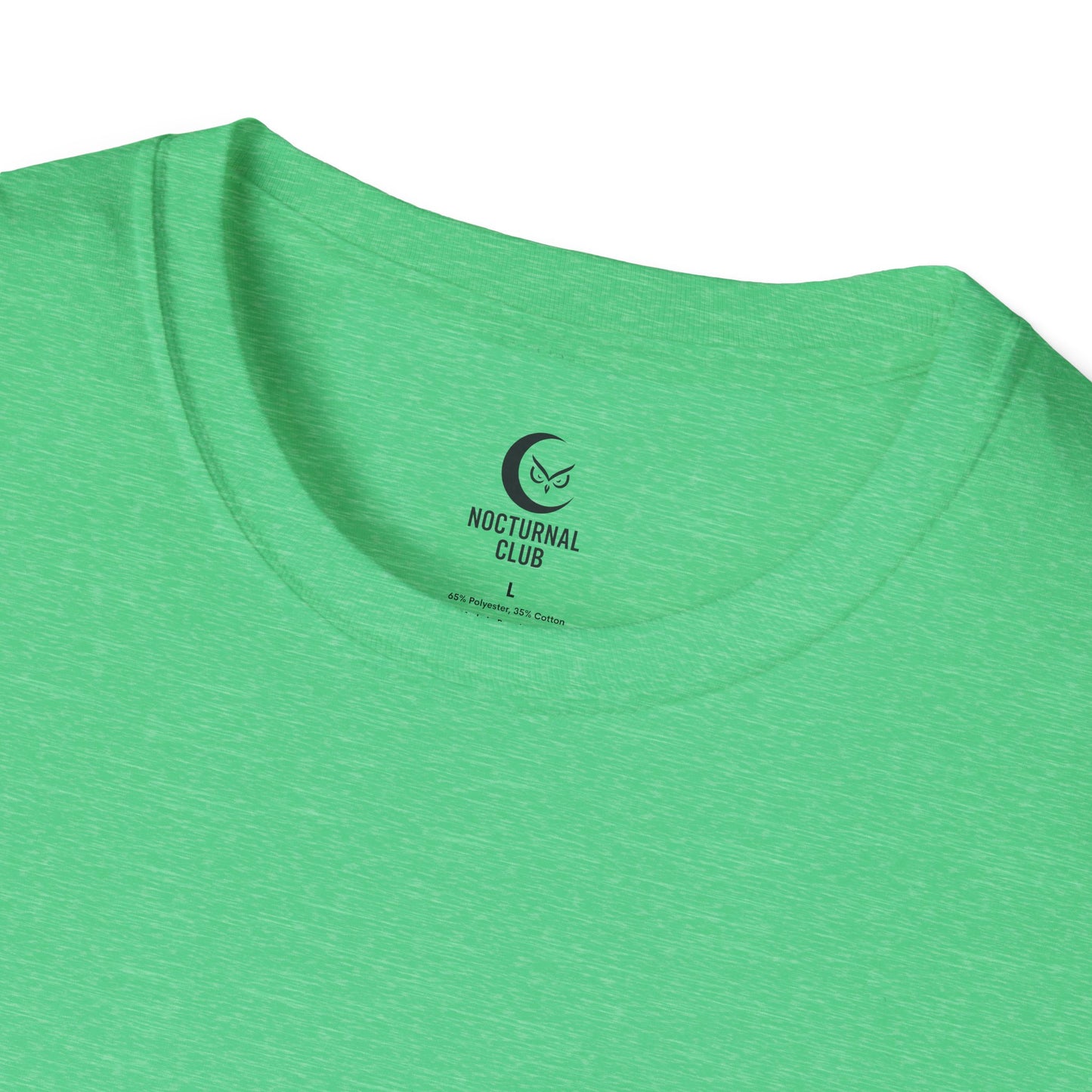 Nocturnal Club Unisex Softstyle T-Shirt - Sad Coffee Man