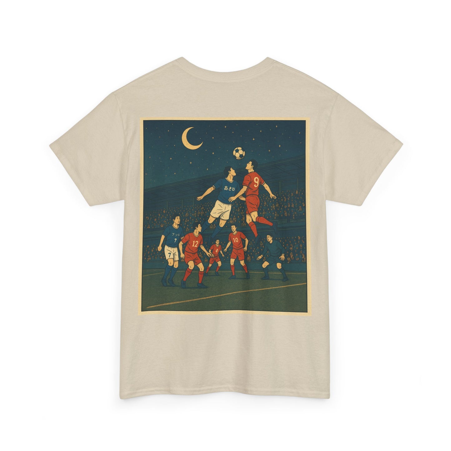 Nocturnal Club Unisex Heavy Cotton Tee - Midnight Soccer