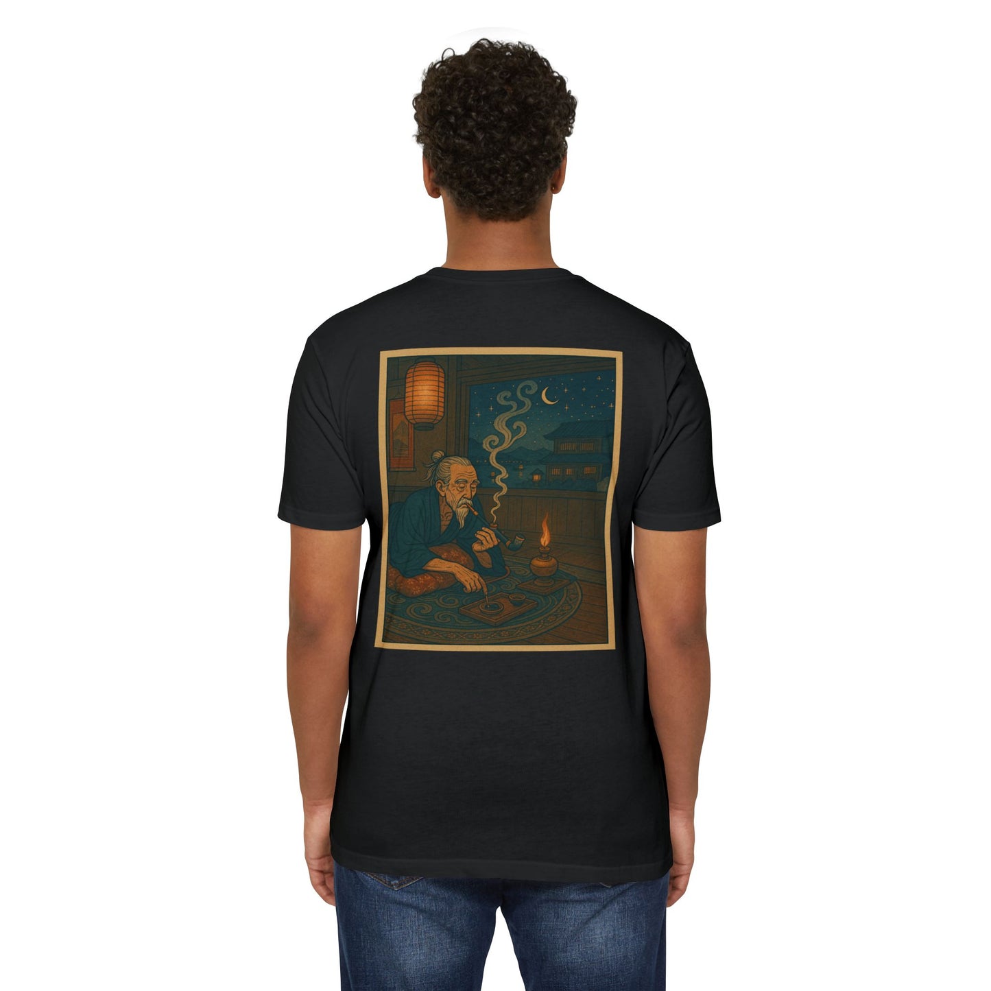 Nocturnal Club Unisex CVC Jersey T-Shirt - Smoke Until Dusk