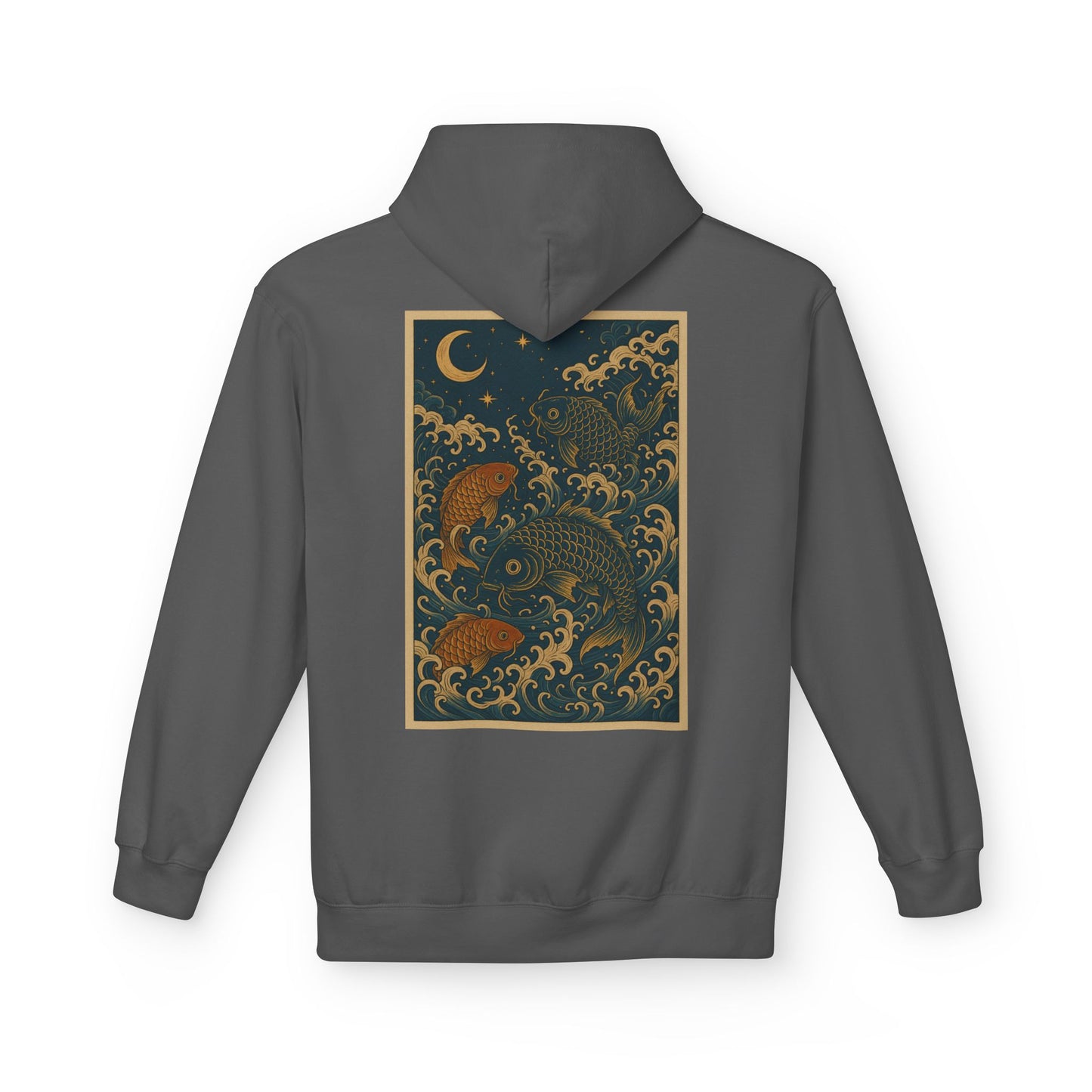 Nocturnal Club Unisex Hoodie - Midnight Koi