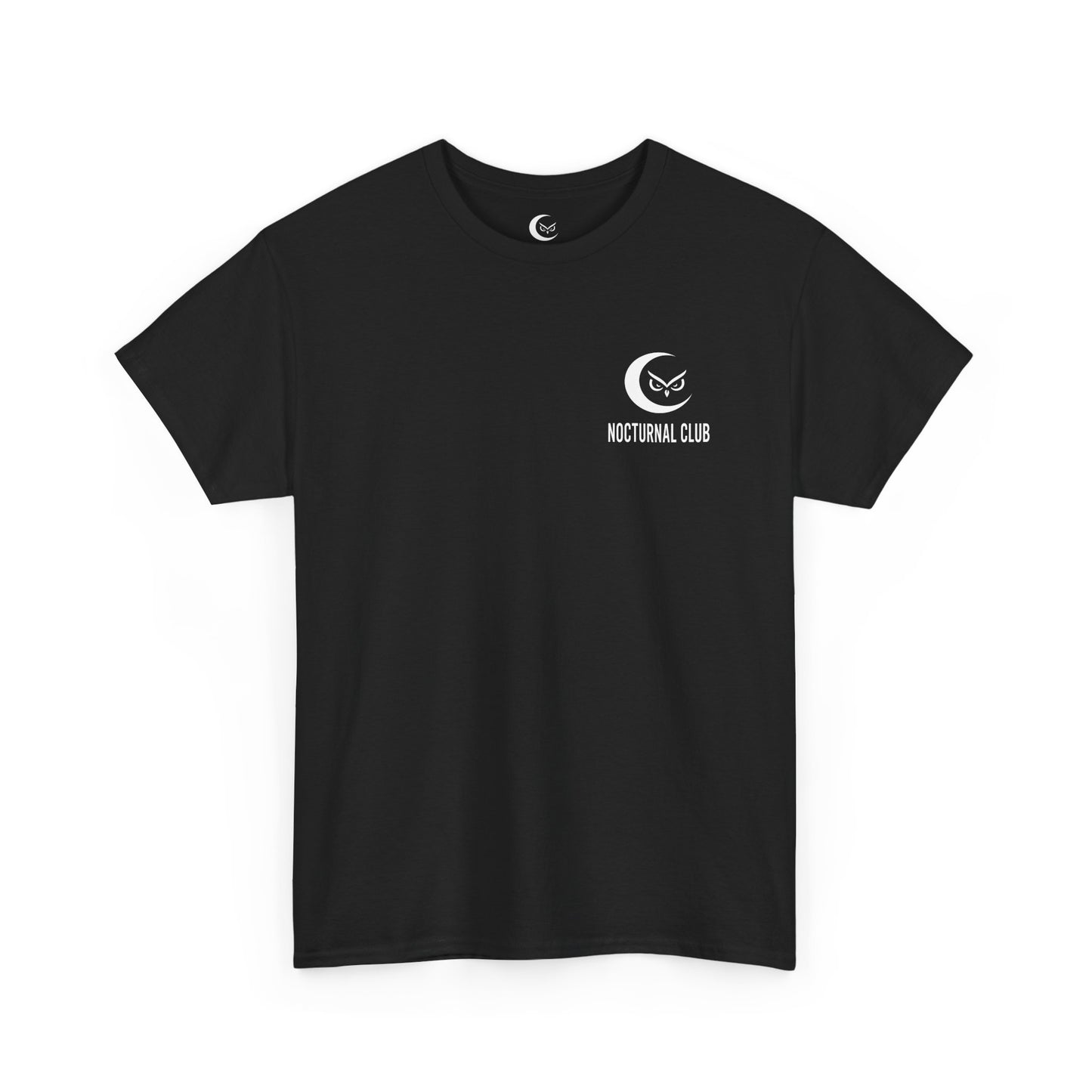 Nocturnal Club Unisex Heavy Cotton T-Shirt - Lonely Fisherman