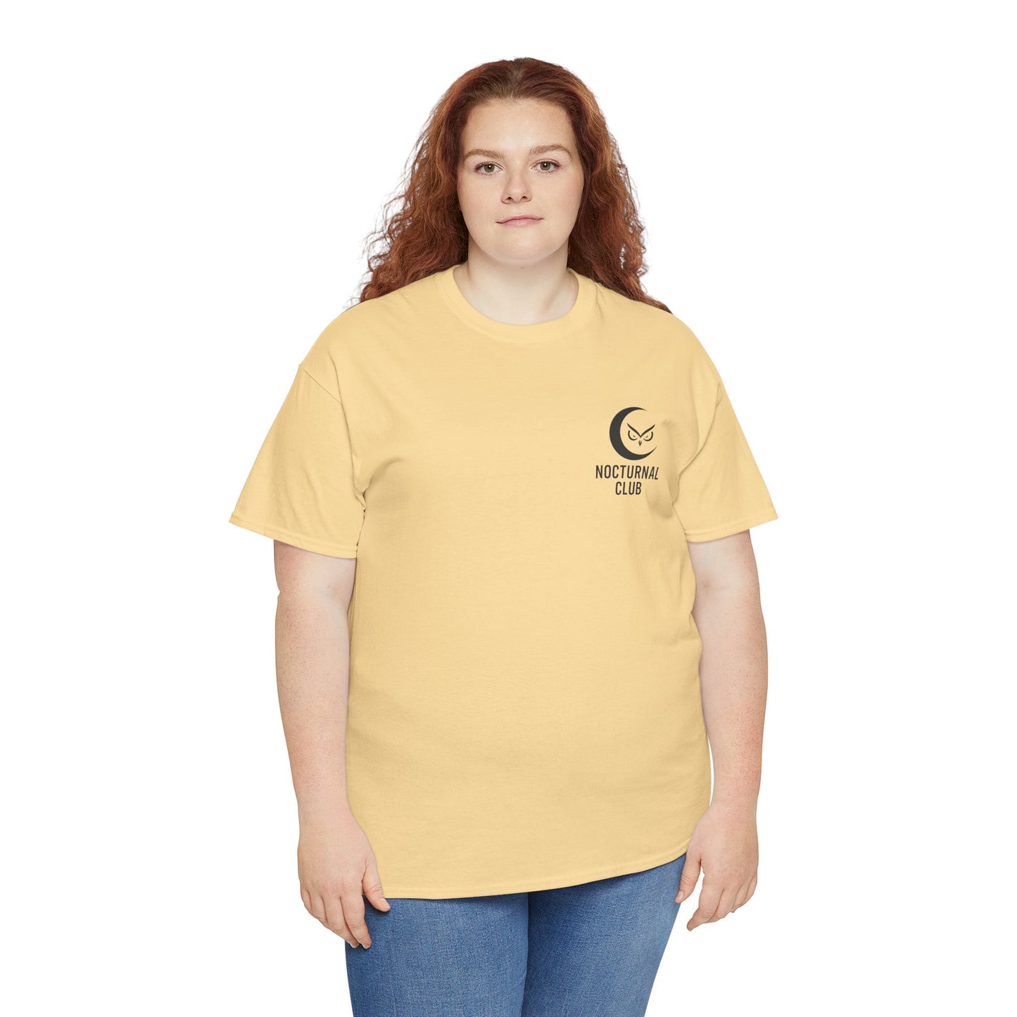 Nocturnal Club Unisex Heavy Cotton T-Shirt - Basketball in Japan