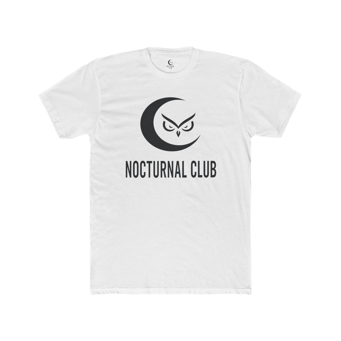 Nocturnal Club Unisex Cotton Crew Tee - Whale Fishing