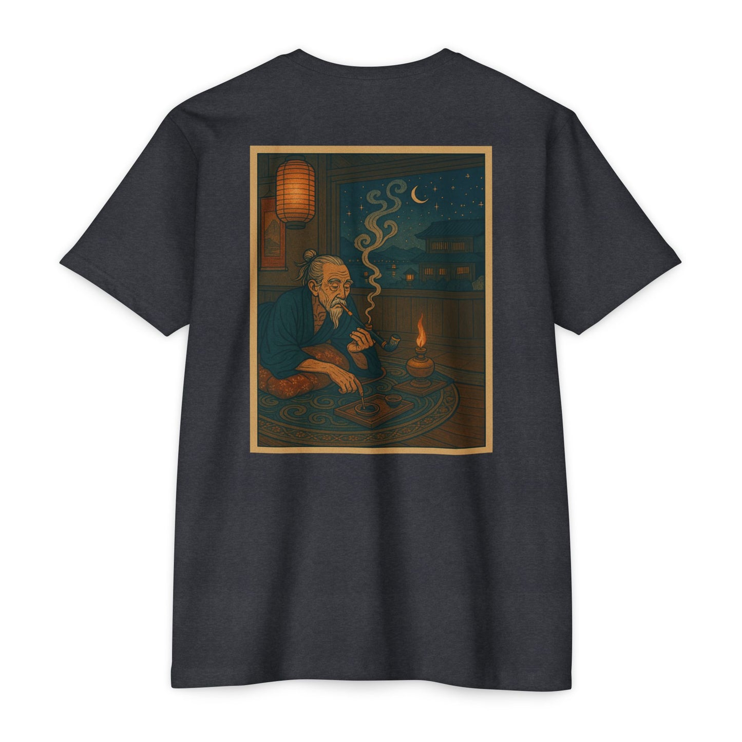Nocturnal Club Unisex CVC Jersey T-Shirt - Smoke Until Dusk