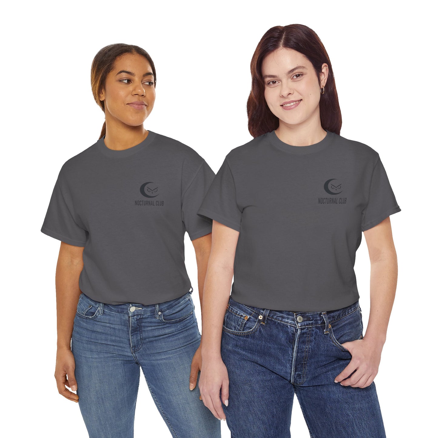 Nocturnal Club Unisex Heavy Cotton Tee - Midnight Soccer