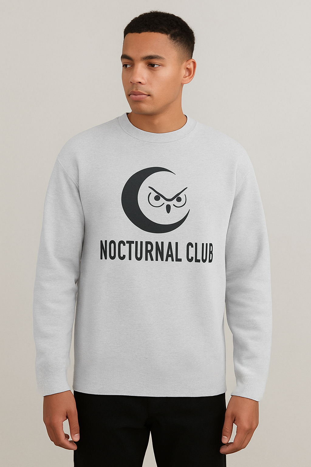 Nocturnal Club Long Sleeve Tee – Sad Coffee Man