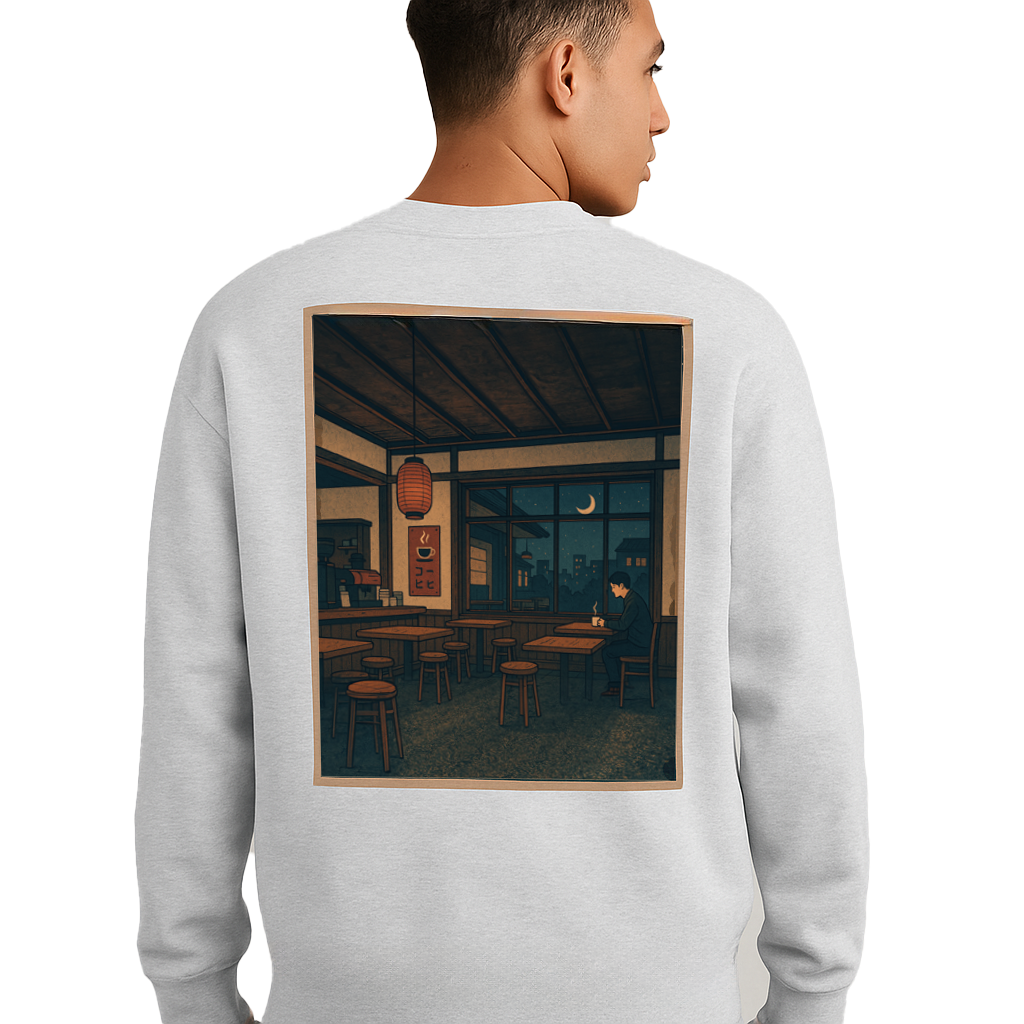 Nocturnal Club Long Sleeve Tee – Sad Coffee Man