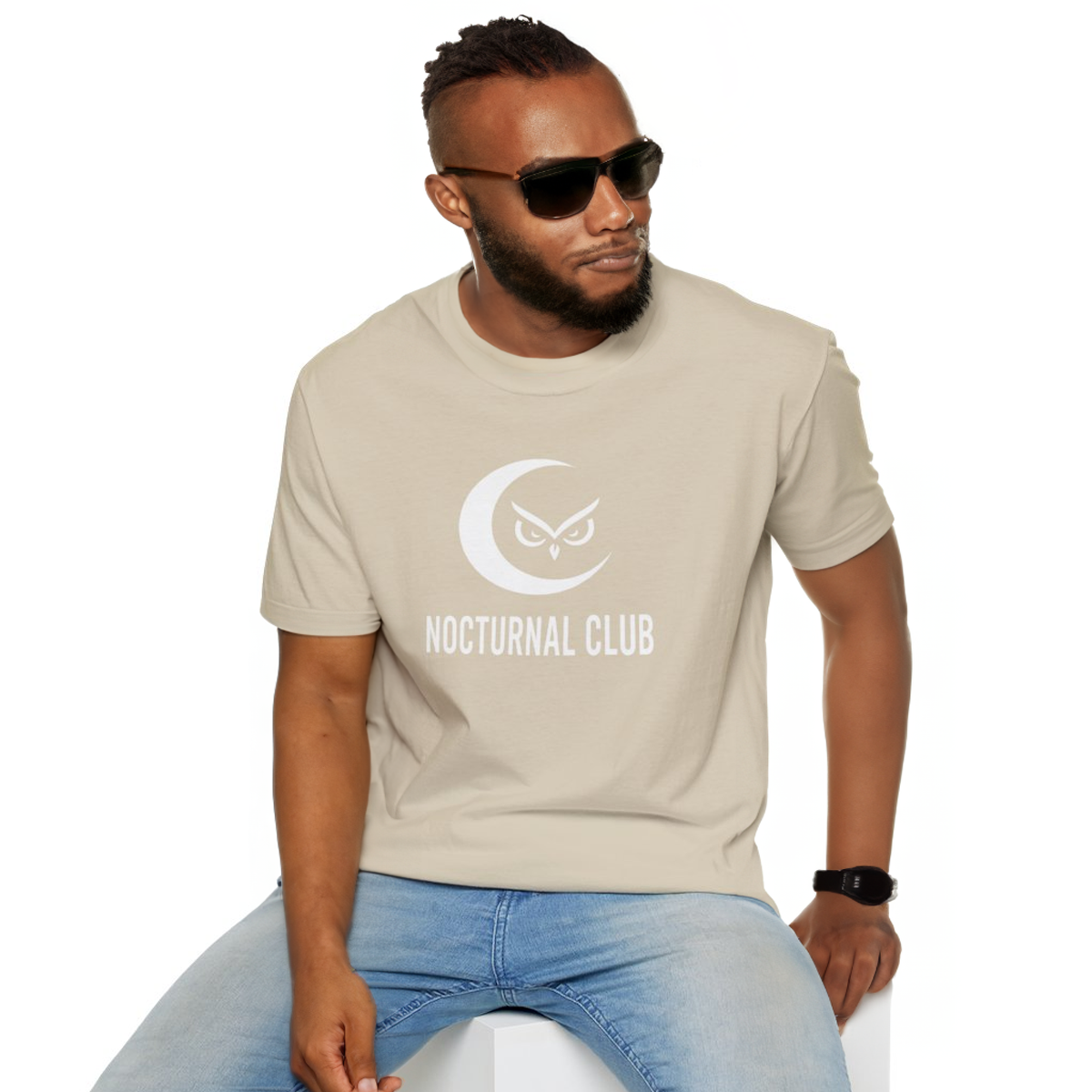 Nocturnal Club Unisex Softstyle T-Shirt - Midnight Skate Sesh