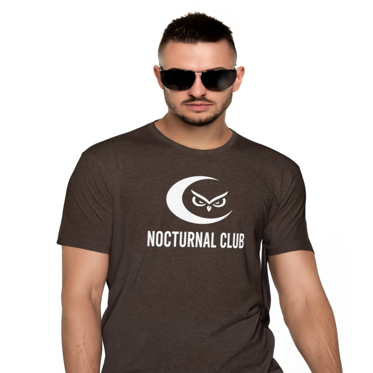 Nocturnal Club Unisex CVC Jersey T-Shirt - Smoke Until Dusk