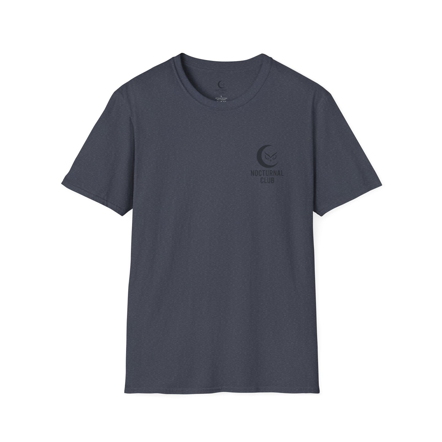 Nocturnal Club Unisex Softstyle T-Shirt - Sad Coffee Man