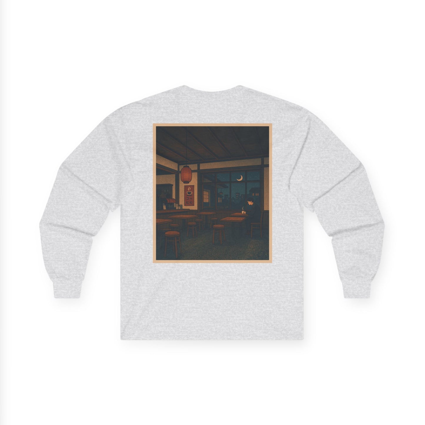Nocturnal Club Long Sleeve Tee – Sad Coffee Man
