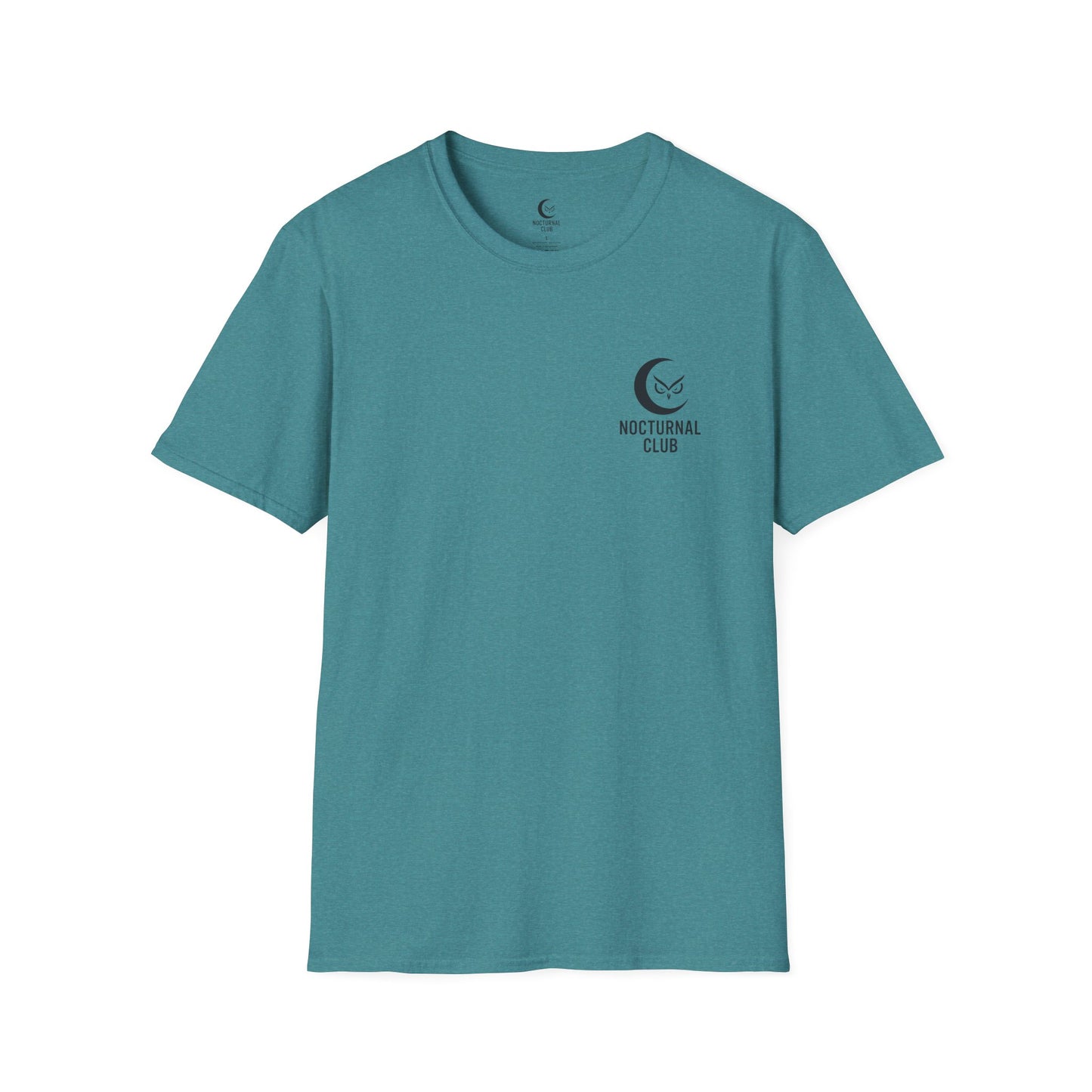 Nocturnal Club Unisex Softstyle T-Shirt - Sad Coffee Man
