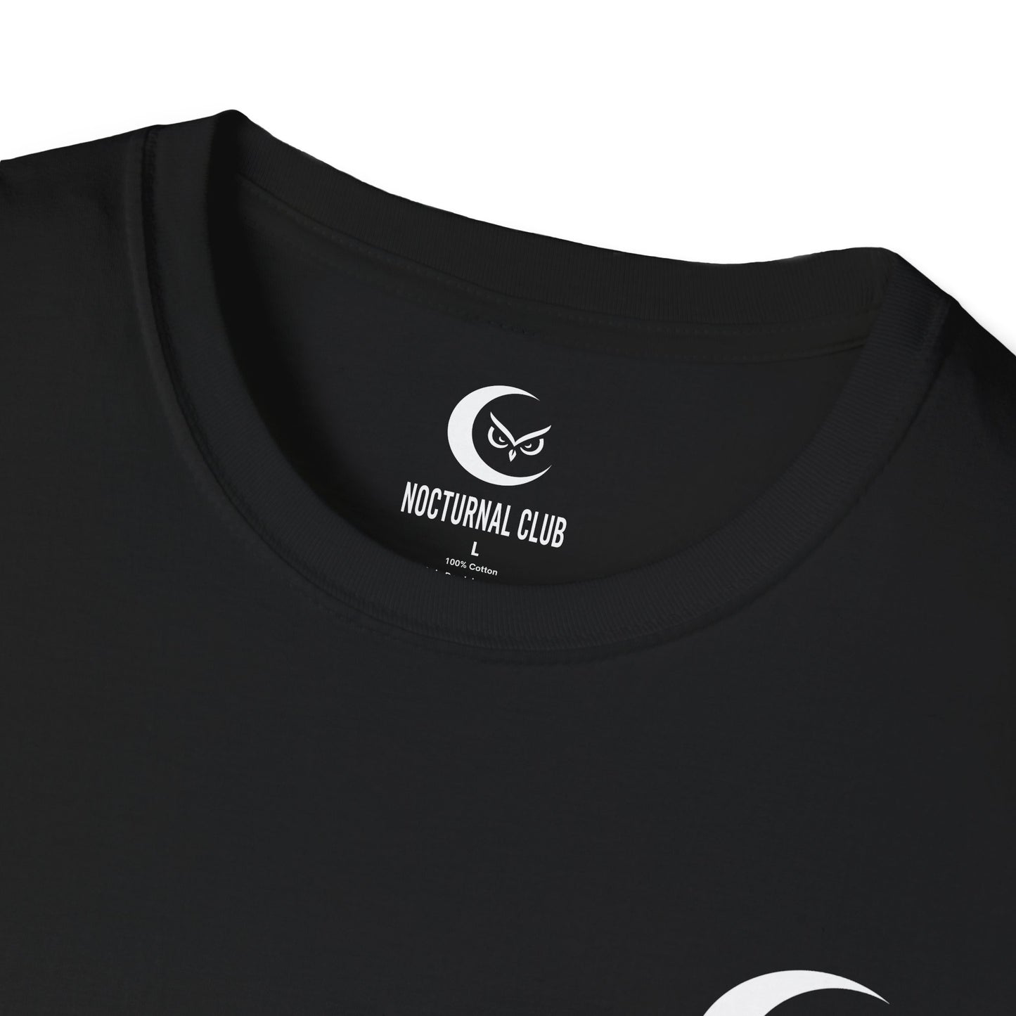 Nocturnal Club Unisex Softstyle T-Shirt - Night Club Disk Jockey