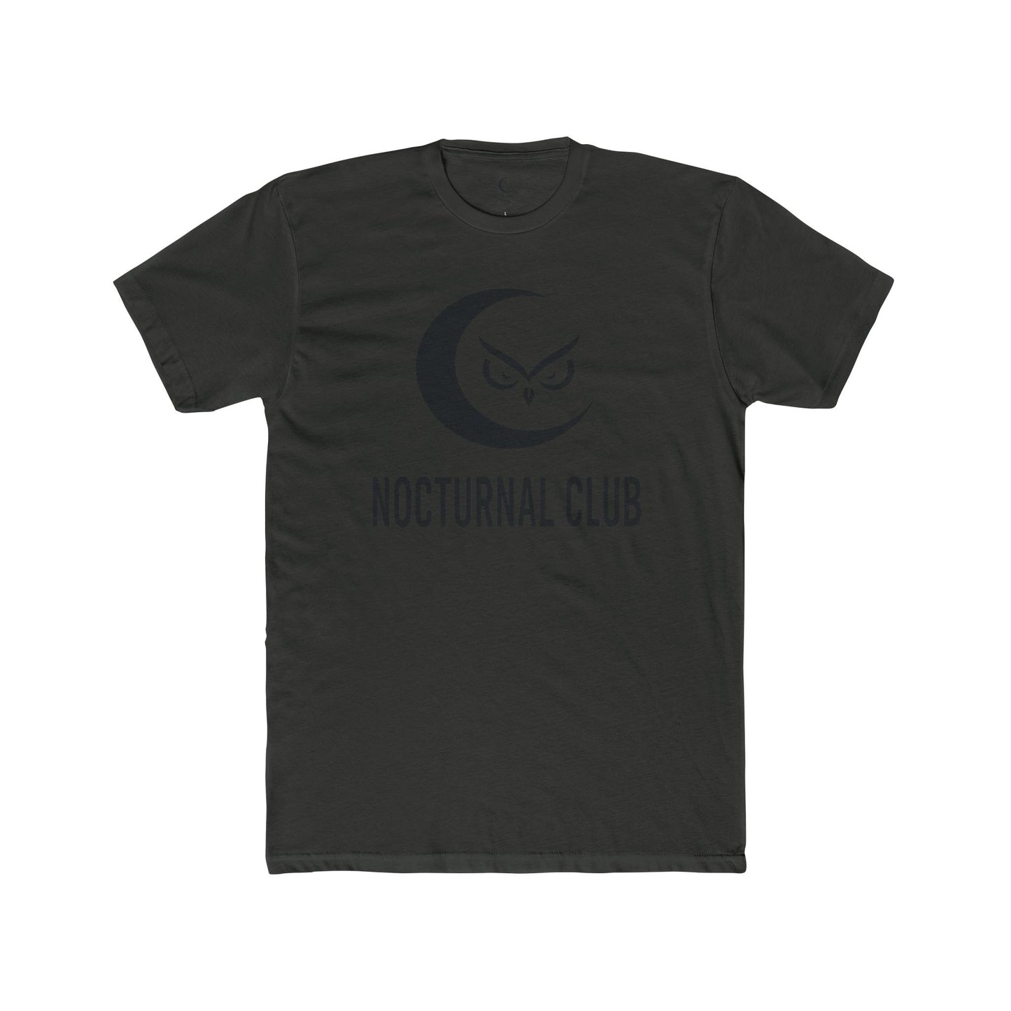 Nocturnal Club Unisex Cotton Crew Tee - Whale Fishing