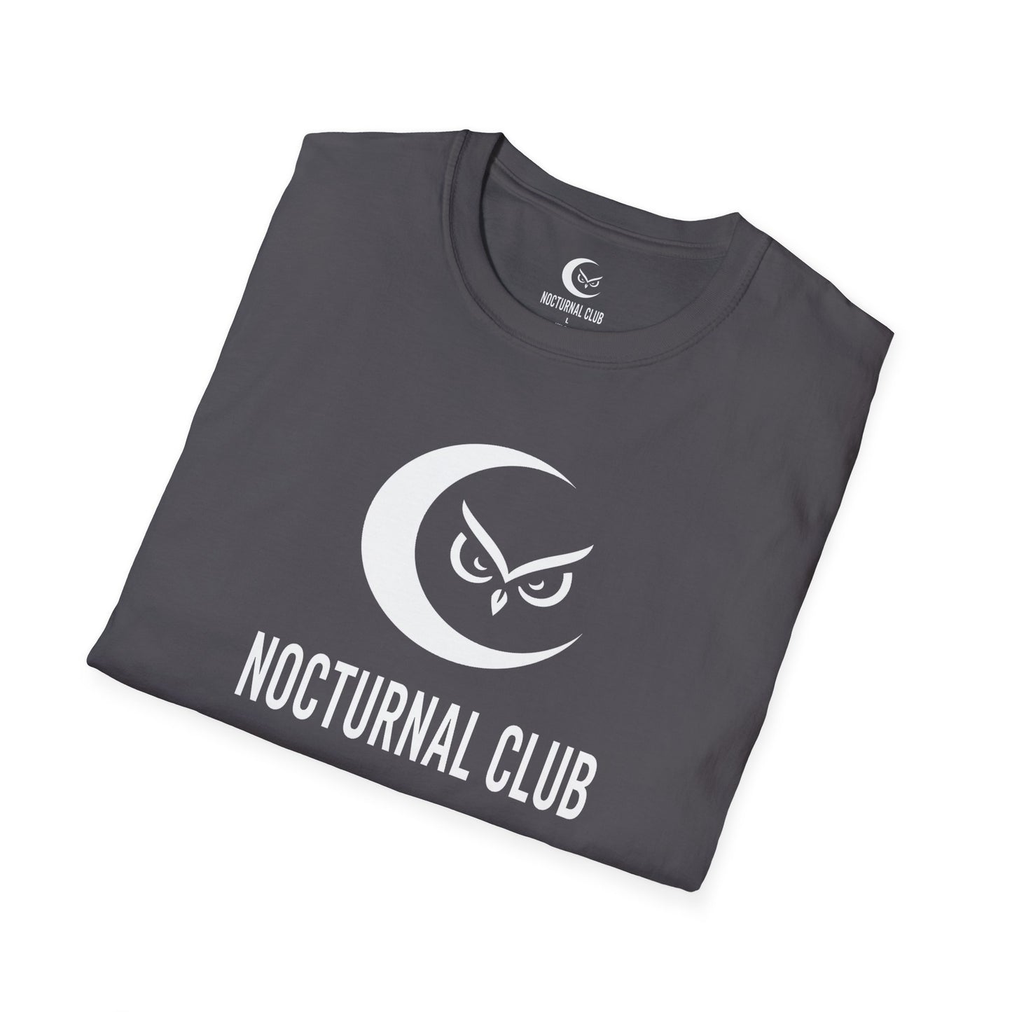 Nocturnal Club Unisex Softstyle T-Shirt - Midnight Skate Sesh