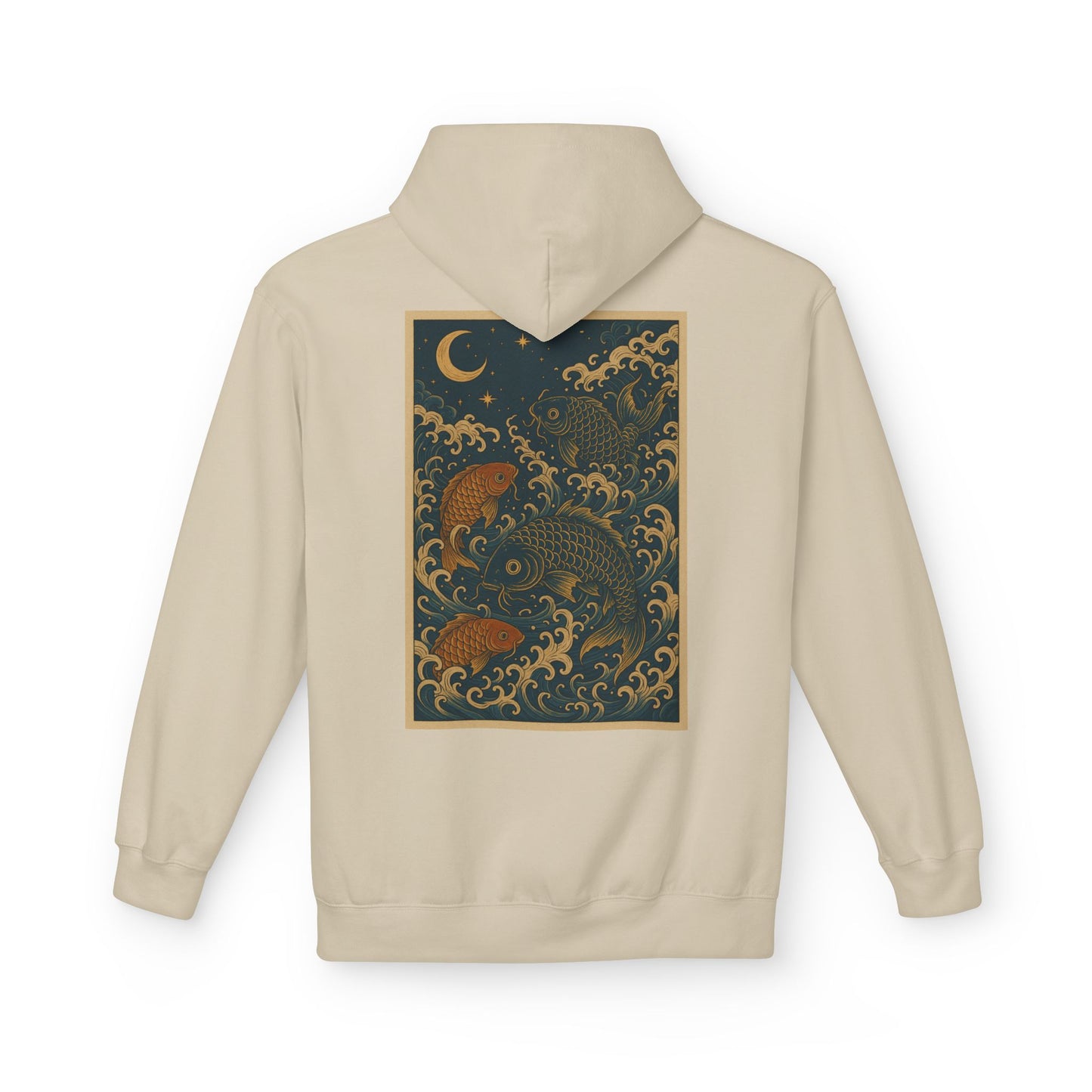 Nocturnal Club Unisex Hoodie - Midnight Koi