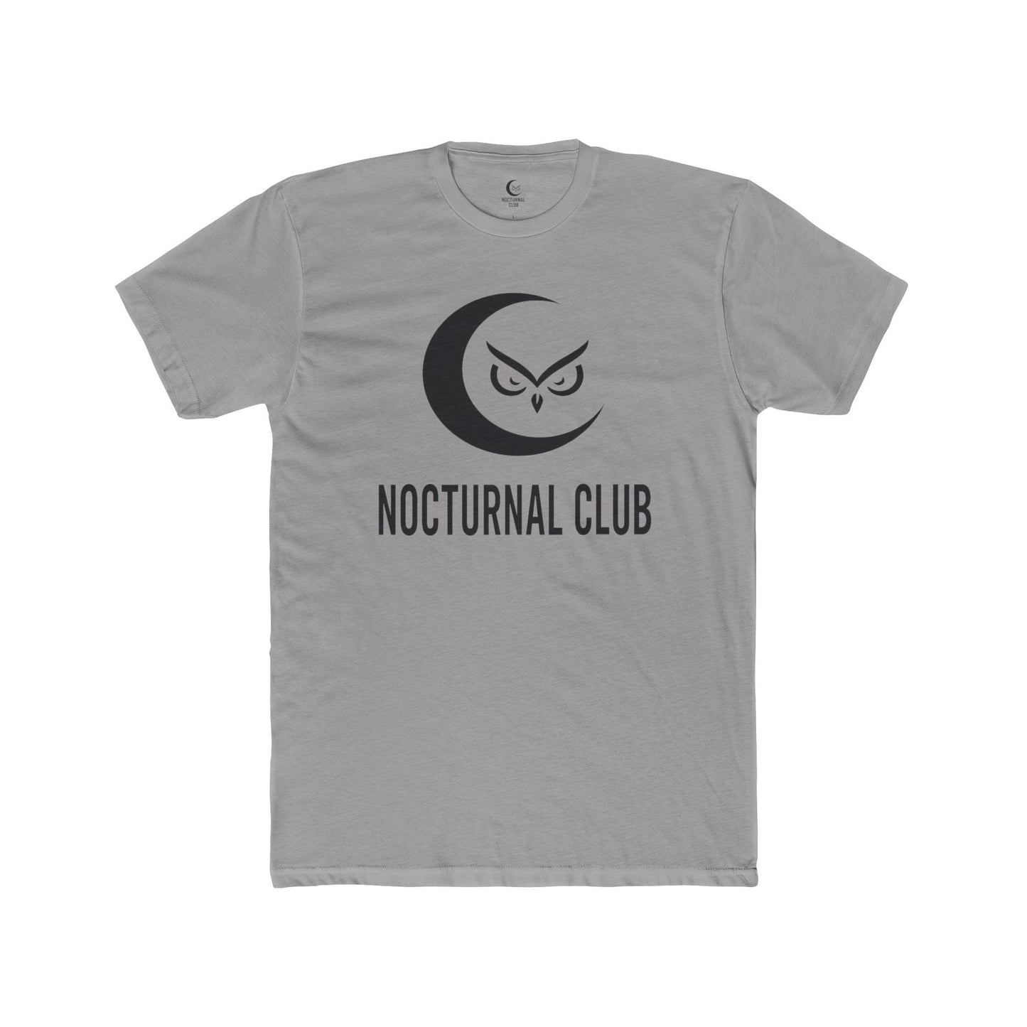Nocturnal Club Unisex Cotton Crew Tee - Whale Fishing