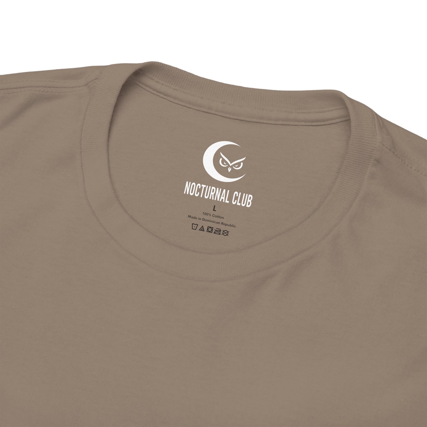 Nocturnal Club Unisex Heavy Cotton T-Shirt - Lonely Fisherman