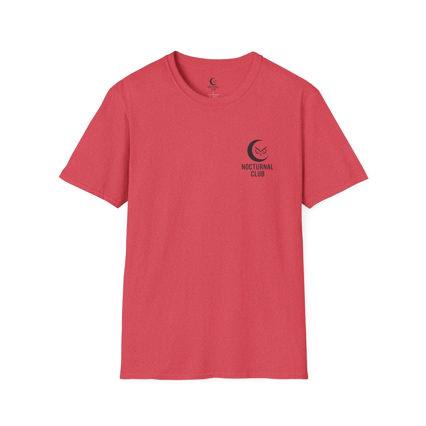 Nocturnal Club Unisex Softstyle T-Shirt - Sad Coffee Man