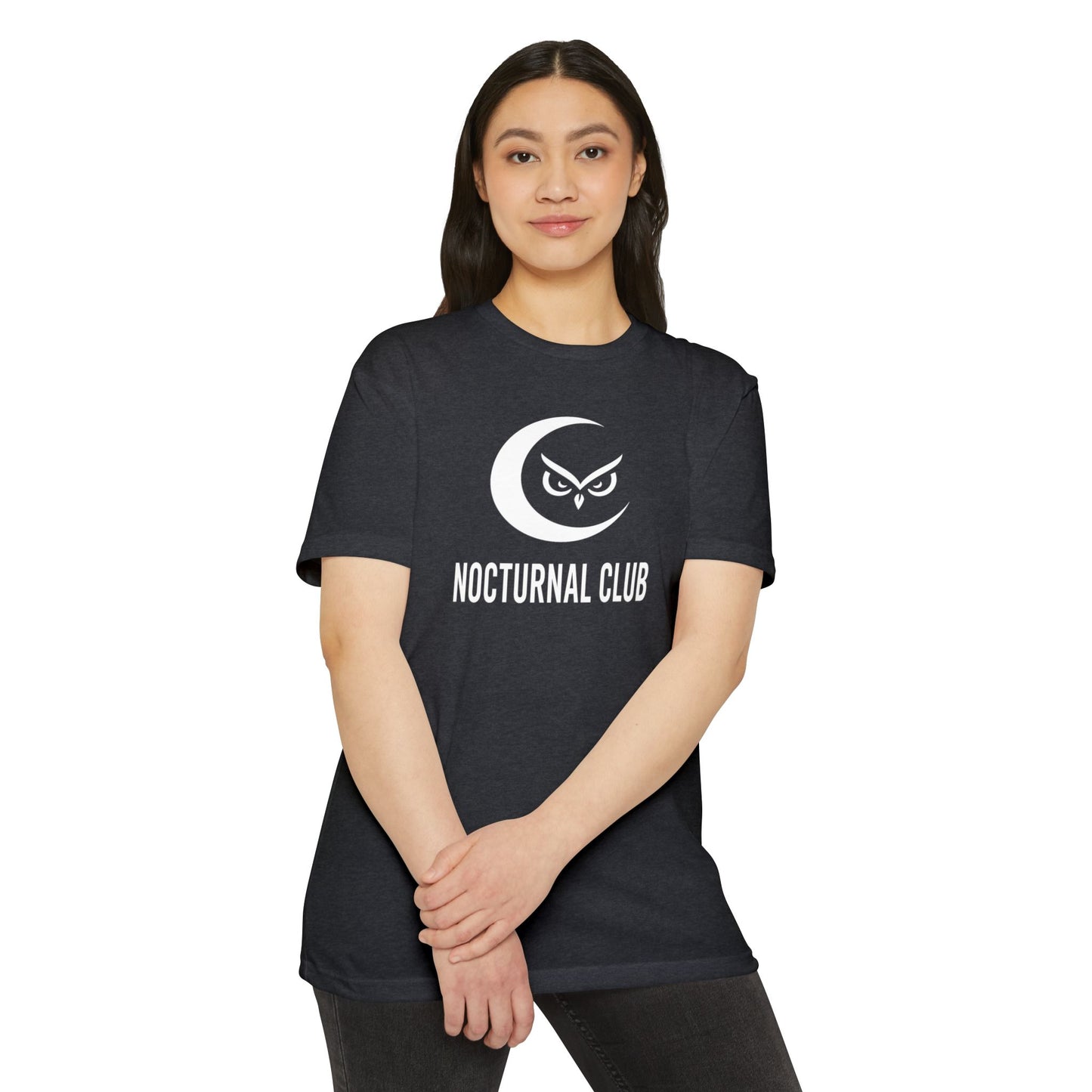 Nocturnal Club Unisex CVC Jersey T-Shirt - Smoke Until Dusk