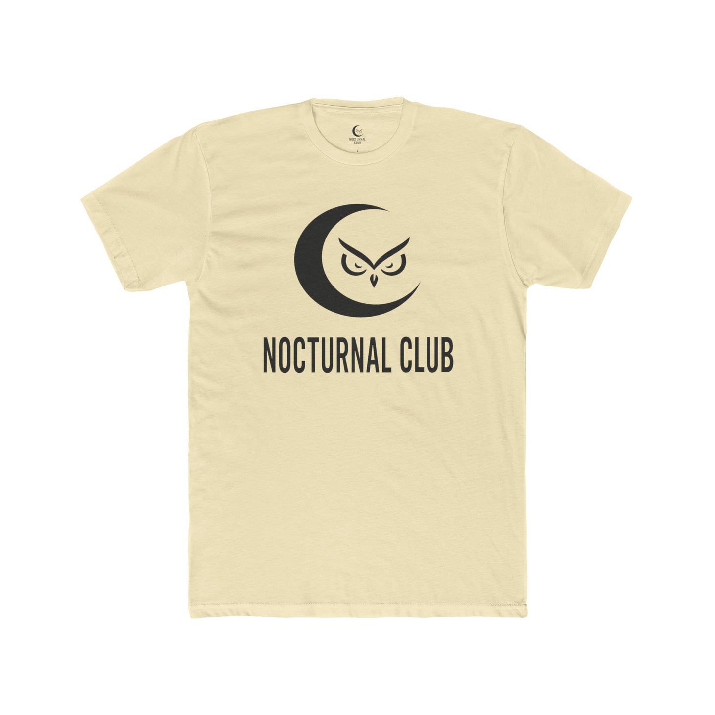 Nocturnal Club Unisex Cotton Crew Tee - Whale Fishing