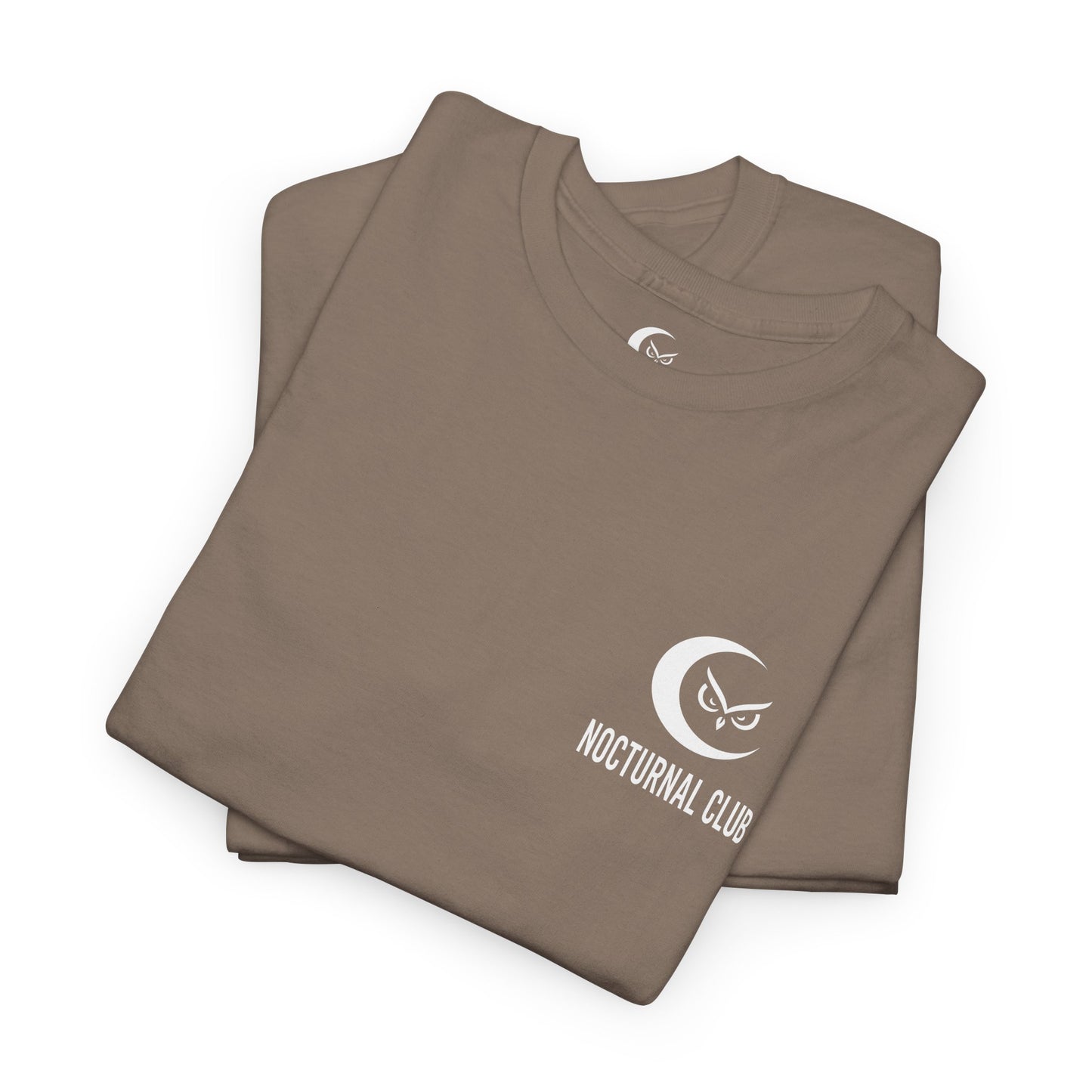 Nocturnal Club Unisex Heavy Cotton T-Shirt - Lonely Fisherman