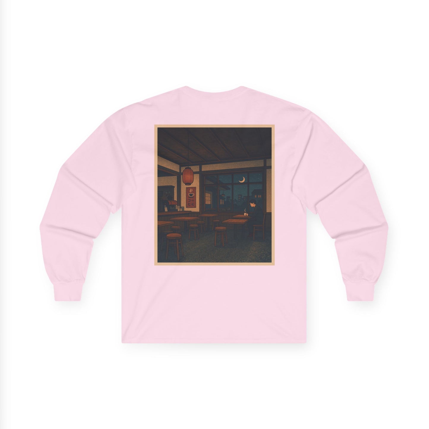 Nocturnal Club Long Sleeve Tee – Sad Coffee Man