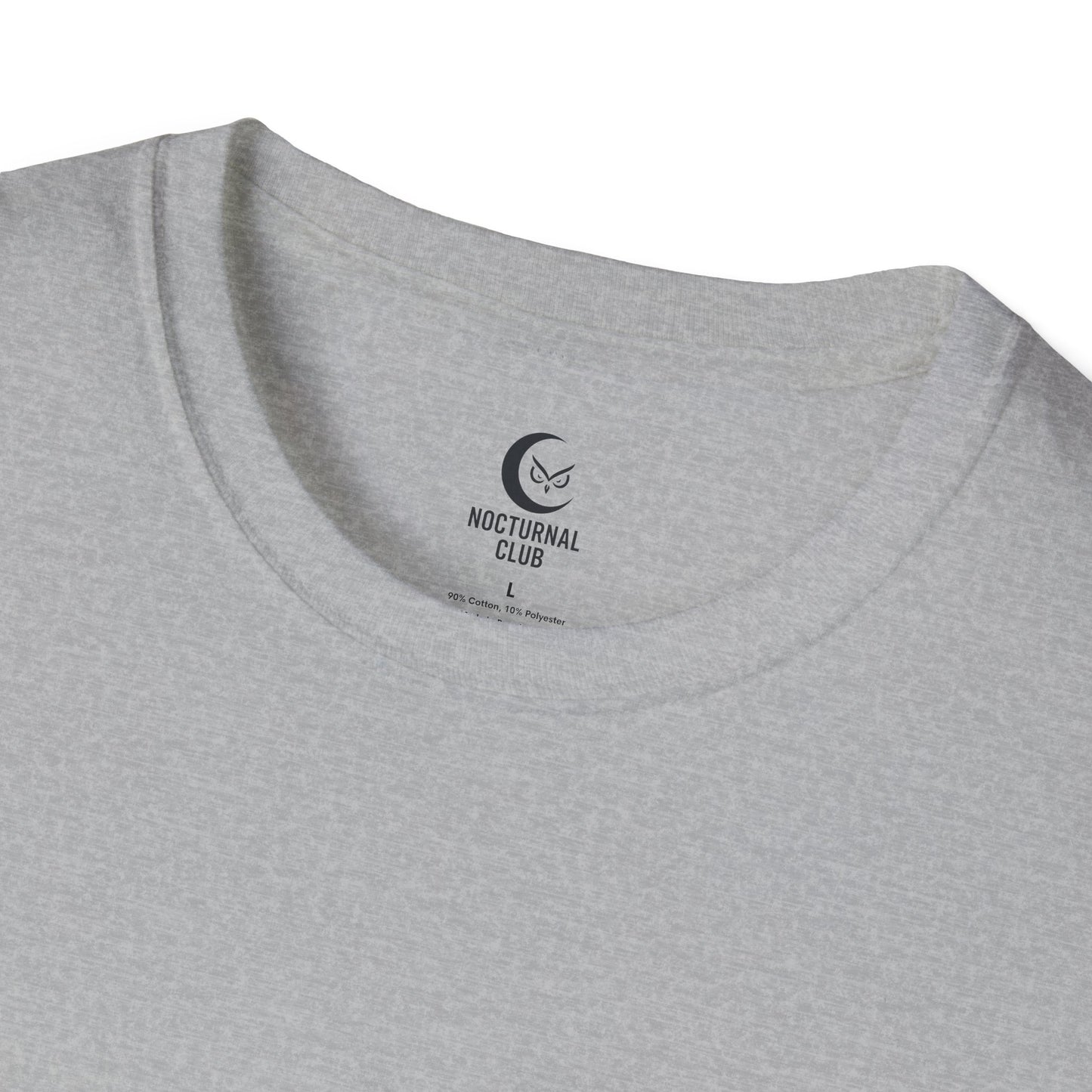 Nocturnal Club Unisex Softstyle T-Shirt - Sad Coffee Man