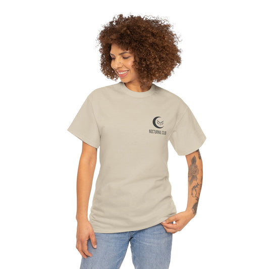 Nocturnal Club Unisex Heavy Cotton Tee - Midnight Soccer