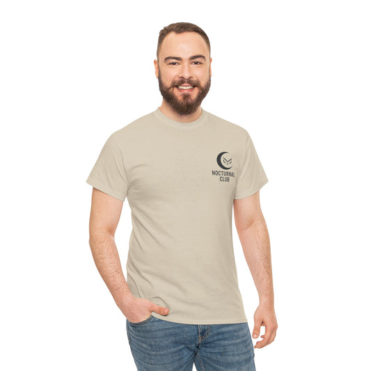 Nocturnal Club Unisex Heavy Cotton T-Shirt - Basketball in Japan